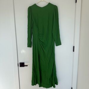 Reformation Kelly Green Freda Dress